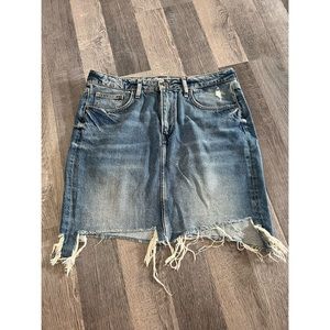 Denim skirt